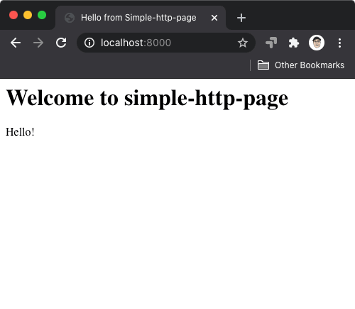 Updated index.html page Updated index.html page